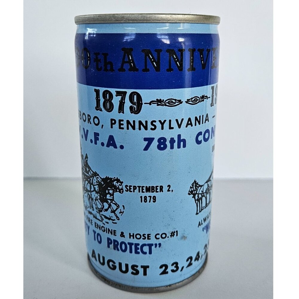 100th Anniversary 1879-1979 Clevengers Pittsburgh PA steel lager beer can vintag